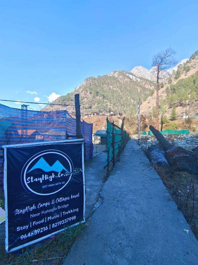 Stayhigh Camps & Cottages Kasol Exteriör bild